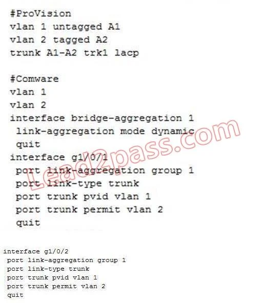 HP0-Y46 question #40 exhibit