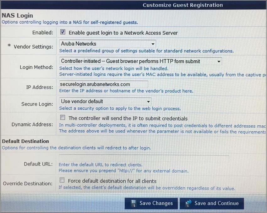 HPE6-A07 question #17 exhibit
