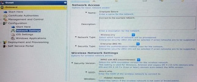HPE6-A15 question #120 exhibit