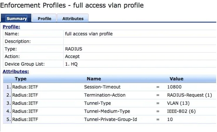 HPE6-A15 question #63 exhibit