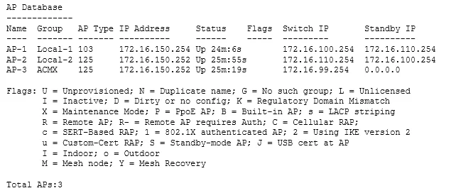 HPE6-A40 question #37 exhibit