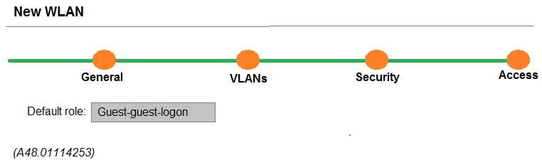 HPE6-A48 question #26 exhibit