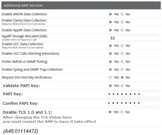 HPE6-A48 question #33 exhibit