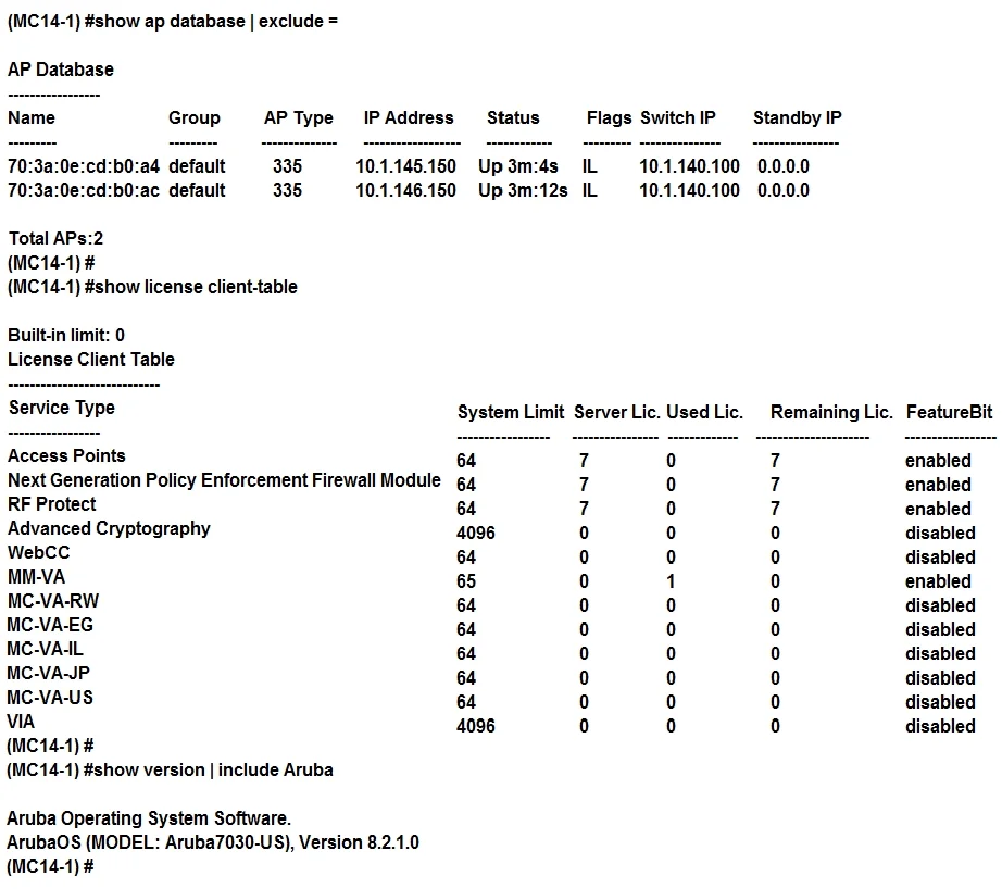 HPE6-A48 question #40 exhibit
