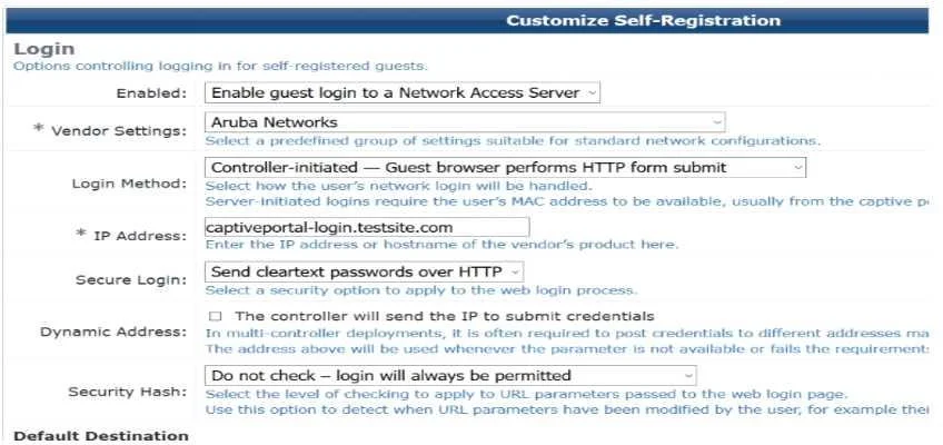 HPE6-A67 question #57 exhibit