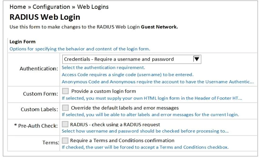 HPE6-A68 question #46 exhibit