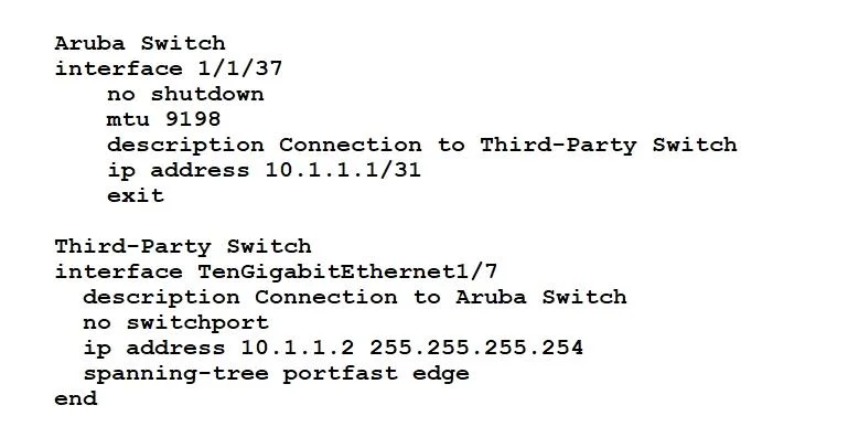 HPE6-A69 question #51 exhibit