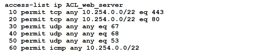 HPE6-A69 question #39 exhibit