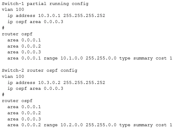 HPE6-A75 question #38 exhibit 1