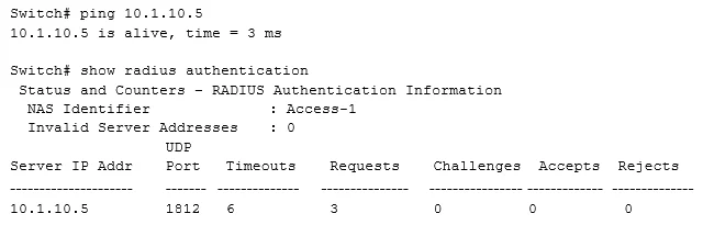 HPE6-A75 question #53 exhibit