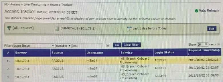 HPE6-A77 question #64 exhibit 1