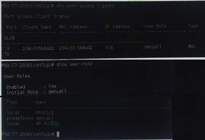 HPE6-A77 question #10 exhibit 3