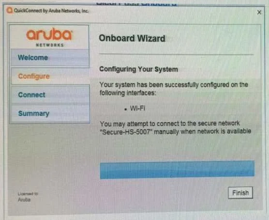 HPE6-A77 question #25 exhibit 1