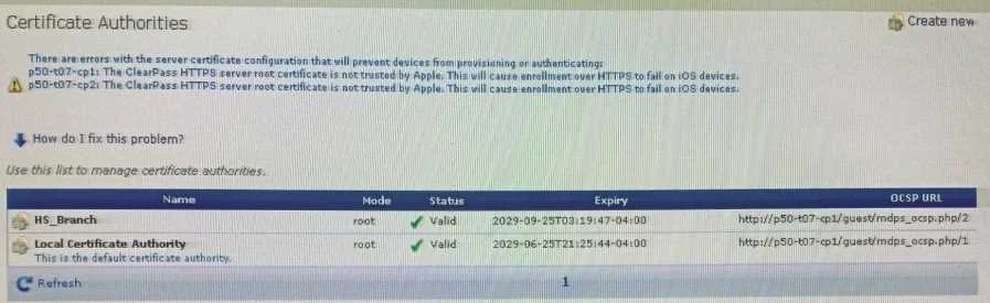 HPE6-A77 question #64 exhibit 3