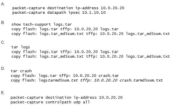 HPE6-A79 question #14 exhibit