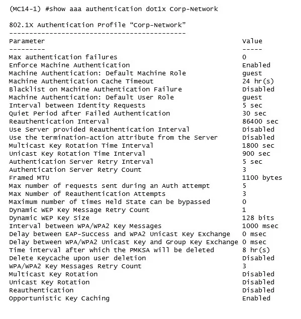 HPE6-A79 question #35 exhibit