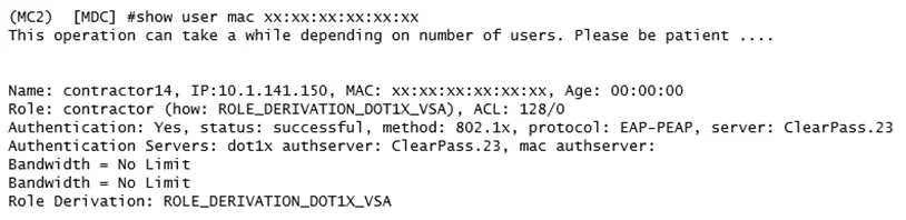HPE6-A79 question #31 exhibit