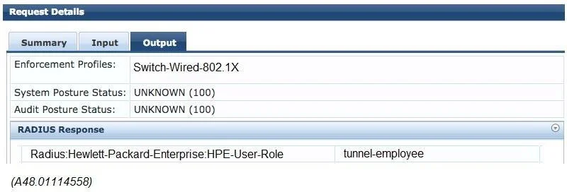 HPE6-A79 question #97 exhibit 1