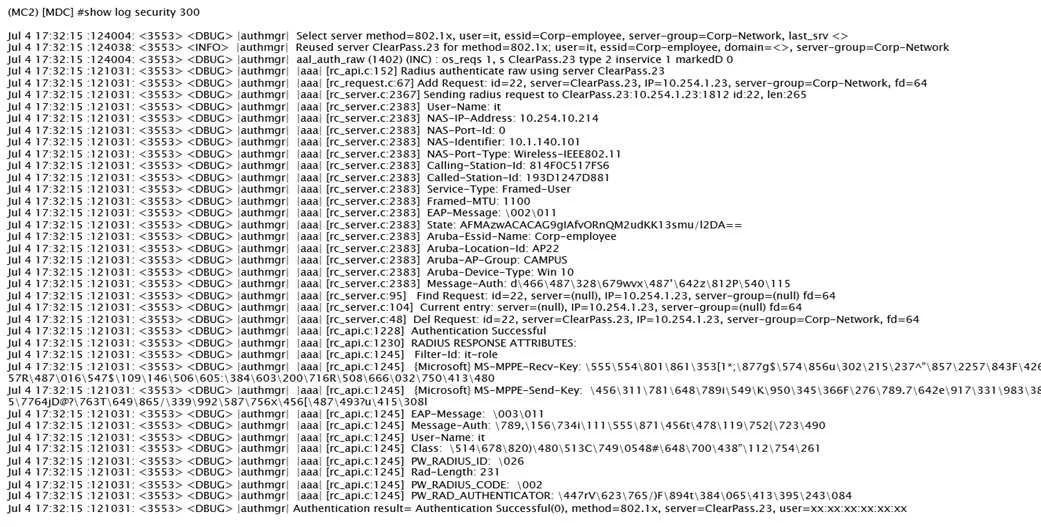 HPE6-A79 question #51 exhibit 5