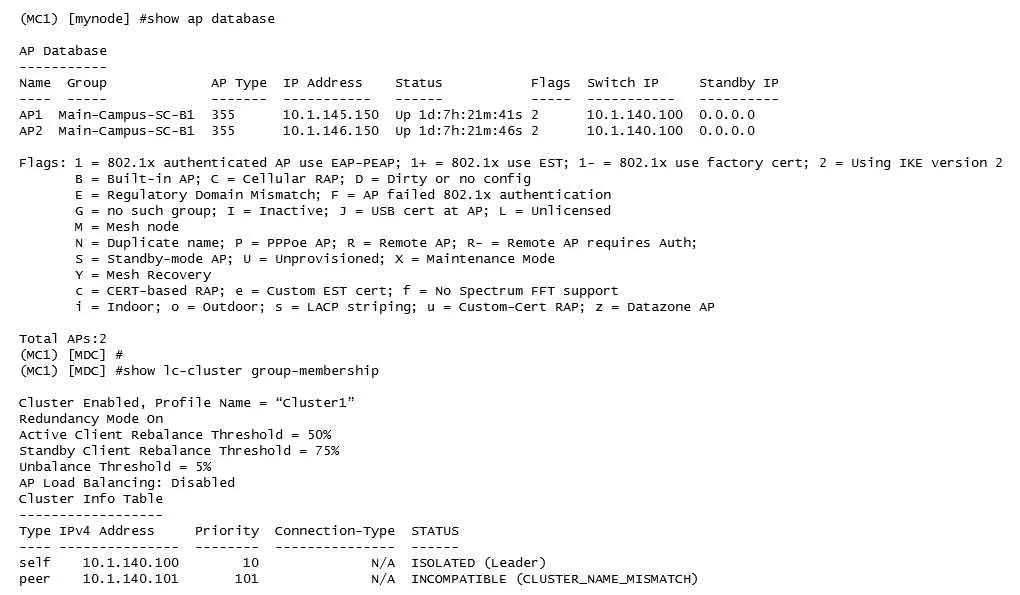 HPE6-A79 question #34 exhibit