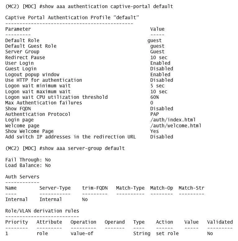 HPE6-A79 question #6 exhibit 4