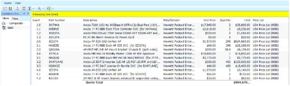 HPE6-A80 question #38 exhibit
