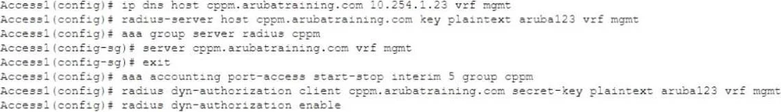 HPE7-A01 question #30 exhibit