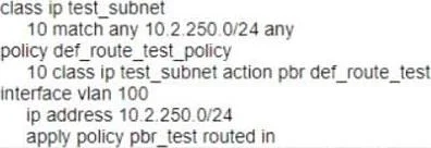 HPE7-A01 question #6 exhibit 1