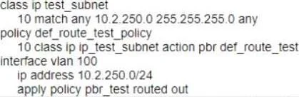 HPE7-A01 question #6 exhibit 2