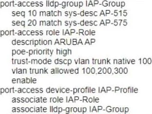 HPE7-A01 question #22 exhibit
