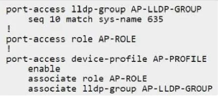 HPE7-A06 question #123 exhibit 4