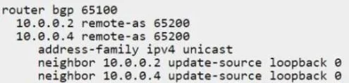 HPE7-A06 question #87 exhibit 2