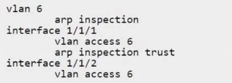 HPE7-A06 question #101 exhibit 1