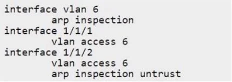 HPE7-A06 question #101 exhibit 3
