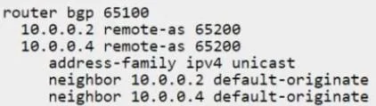 HPE7-A06 question #87 exhibit 4