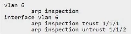 HPE7-A06 question #101 exhibit 2