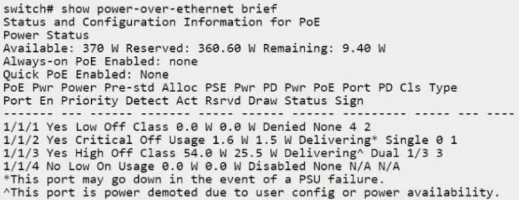 HPE7-A06 question #64 exhibit