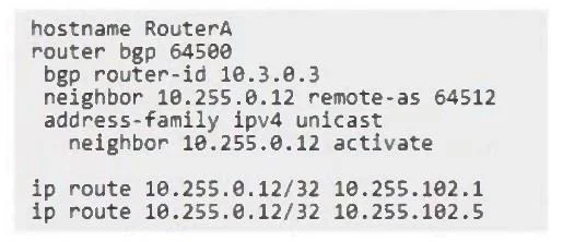 HPE7-A06 question #14 exhibit 2