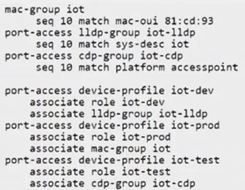 HPE7-A07 question #41 exhibit