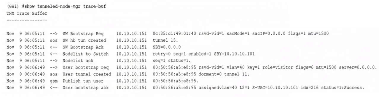 HPE7-A07 question #11 exhibit