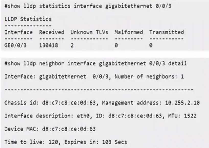 HPE7-A07 question #55 exhibit