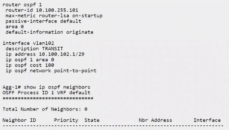 HPE7-A08 question #223 exhibit