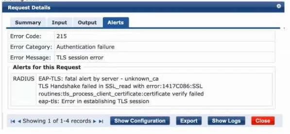 HPE7-A08 question #89 exhibit