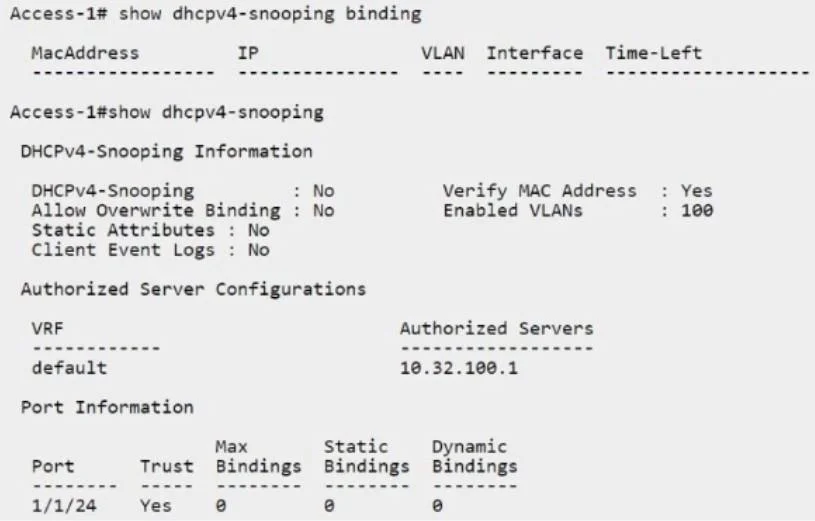 HPE7-A08 question #5 exhibit
