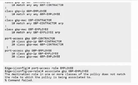 HPE7-A08 question #109 exhibit