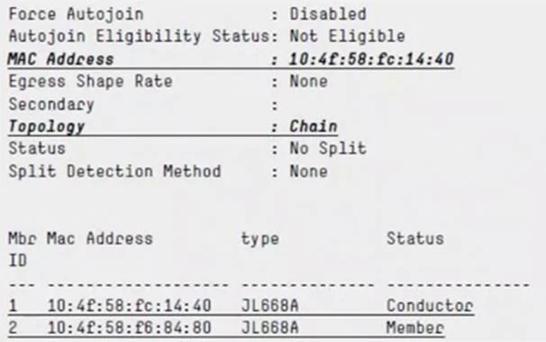HPE7-A08 question #238 exhibit