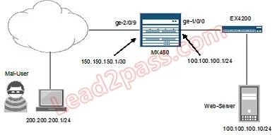 JN0-100 question #312 exhibit