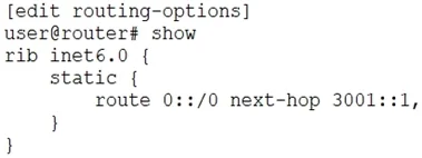 JN0-103 question #25 exhibit