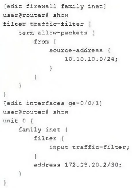 JN0-104 question #309 exhibit