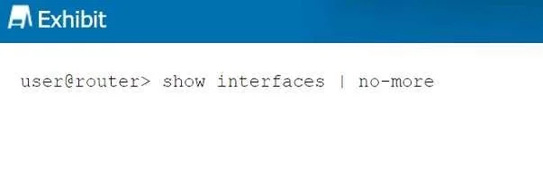 JN0-104 question #295 exhibit